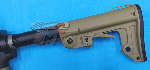 King Arms TWS 9mm Carbine Gas Blow Back (DE) (2 Magazine) Pre-Order - Click Image to Close